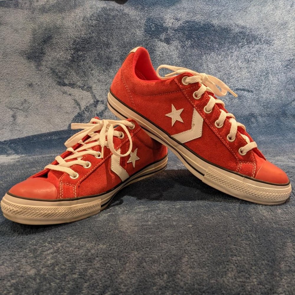 Converse All-Star Red colorway inspired by: Kenny Anderson size 11.5